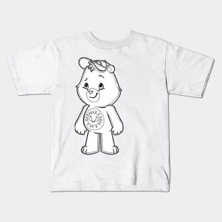 caring handsome bear Kids T-Shirt